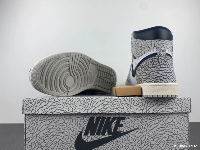 Cheap Cement DZ5485-052 High White Air OG Jordan 1 0706